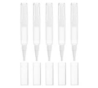 UKCOCO 5pcs Refillable Nail Oil Cuticle Pen with Brush Head 5ml Vacuum Twist Applicator for Nail Nutrition and Lip Gloss Storage Mini Essential Oil Dispenser for Hand
