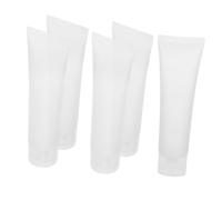 UKCOCO 5pcs Refillable Travel Bottles for Lotion Face Wash Shampoo Durable Squeeze Containers for Business Trips Sports Outdoor Activities Lightweight Portable