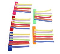 UKCOCO 5pcs Sensory Integration Tail Catching Game Stretchable Belts for Backyard Activities Kindergarten Equipment for Group Play Engaging Outdoor Family Game Supplies