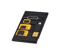UKCOCO 5pcs Sim Card Holder Reader Set Micro to Nano Adapter Portable Accurate Essential Phone Toolkit Random Color
