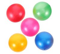 UKCOCO 5pcs Sports Balls 6" Inflatable Dodgeballs Lightweight Plastic Playground Balls Easy to Toss and Grip for Backyard and Summer Beach Parties