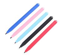 UKCOCO 5pcs Stylus Pens for Touch Screens 4.8 Lcd Drawing Tablet Pen Set Red Blue Black Light Pink Light Blue for Digital Art and Handwriting Compatible Tablets and Lcd Boards