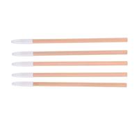UKCOCO 5pcs Waterproof Wood Eyebrow Pencil with Hard Core Design and Smudge-proof Formula for Skin Types, for On-the-go Use and Gym Sessions, Black Wild Brow Pen