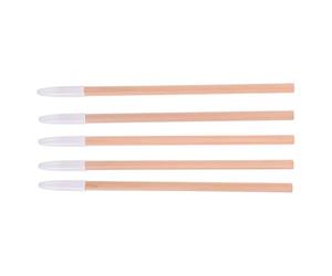 UKCOCO 5pcs Waterproof Wood Eyebrow Pencil with Hard Core Design and Smudge-proof Formula for Skin Types, for On-the-go Use and Gym Sessions, Black Wild Brow Pen