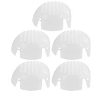 UKCOCO 5pcs White Pe Bump Cap Insert for Baseball Caps, Hard Hat Liners Providing Safety and Comfort in Low-risk Environments, Suitable for Outdoor Workers