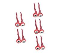 UKCOCO 5sets Halloween Eyeball Props Scary Ripped Latex Fake Eyes for Unforgettable Party Decorations and Horror Themed Events 2pcs*5