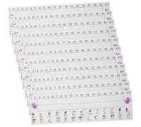 UKCOCO 60pcs Classroom Name Plates with Self Adhesive Vinyl Desk Labels for Students Kindergarten Desk Tags for Classroom Seating Organization and Back to School Supplies