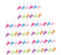 UKCOCO 60pcs Plush Dolphin Keychain Cartoon Bag Pendant Cute Keychain Dolphin Plush Hanging Backpack Charm Fluffy Keyring Cuddly Toy