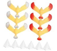 UKCOCO 6pcs Balance Eagle for Educational Plastic Birds Early Learning Childrens Balancing Finger Playset Random Color
