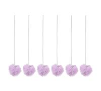 UKCOCO 6pcs Cat Scratching Replacement Toys Bell Interactive for Indoor Cats Hanging Tree Accessories