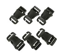 UKCOCO 6Pcs Detachable Backpack Buckles Quick Release Clips for Easy Repair Lightweight Construction Versatile Use for Outdoor Activities and Green