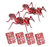 UKCOCO 6pcs DIY Ant Puzzle Insect Exploration Educational Stem Science for Preschool Boys Model for Learning Biology and Insect Anatomy
