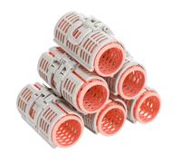 UKCOCO 6pcs DIY Hair Rollers with Spring Clip for Wavy Hair Styling for Natural Curls and Air Bangs Safe No Heat Curling Tool for All Ages