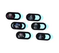UKCOCO 6pcs Dog Computer Phone Webcam Cover by Webcam Privacy Cover Design Camera Protector