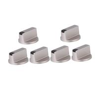 UKCOCO 6pcs Ergonomic Gas Stove Control Knob Compact Lightweight Corrosion Resistant