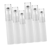 UKCOCO 6pcs Eye Cream Roller Bottles Empty Refillable Essential Oil Applicators 5ml 10ml 15ml Travel Portable Vacuum Massage Lotion Bottles for Facial Skincare