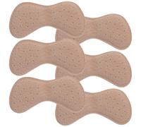 UKCOCO 6pcs Foot Heel Protector Pads for Women Made of Pig Leather and Foam Reduces Friction Protects Heel Suitable for Boots and Leather Shoes