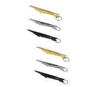 UKCOCO 6pcs Practical Knot Tying Tool for Fly Fishing Grey Fast Knot Line Tyer for Fishing String Knotting Device and Hook Tying Device