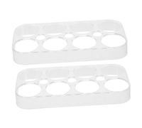 UKCOCO 6pcs Refrigerator Storage Container Holder Practical and Tray Capacity for Safe Design for Fridge Organization