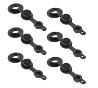 UKCOCO 6pcs Replacement Inflatable Pad Valve, 2 Layer TPU Inflation Port | Replacement Valve Plug for Inflatable Outdoor Gear, Universal Air Valve Nozzle, Inflation Accessory Parts