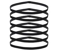 UKCOCO 6Pcs Skid Men Sports Headband Elastic Football Headbands for Gym Running Yoga and Basketball Comfortable Stylish Sweatband for Active Men