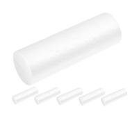 UKCOCO 6PCS White Foam Cylinders for DIY Craft Foam Shapes for Tabletop Flower Arrangements Wedding Christmas Party Decorations