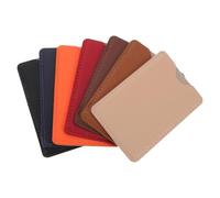 UKCOCO 7pcs Pu Leather Bank Card Protector Sleeves Set, RFID Blocking Credit Card Holder Wallet Insert for Travel, Lightweight Security Case Compatible with Wallets and Pockets