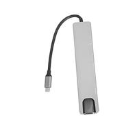 UKCOCO 8-in-1 Type- Splitter Multi Port Usb Charger Powered Hub Usb Charging Station High Speeds