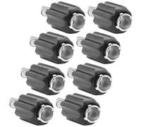 UKCOCO 8pcs Bicycle Brake Adjusting Screw M5 Metal Mechanical Brake Adjuster for Mountain Bike with Precise Adjustment and Universal Compatibility, for Cable Tensioning and Bike Tuning