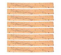 UKCOCO 8pcs Clarinet Neck Cork Sheets Replacement Pads Soft Natural Cork for Clarinet and Saxophone Mouthpiece Repair Kit Instrument Maintenance Tools