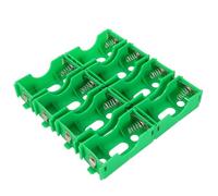 UKCOCO 8pcs D Size Battery Holder for Physics Circuit Experiments Plastic Battery Case Teaching Tool for Science Projects Laboratory Box for Series and Parallel Connections