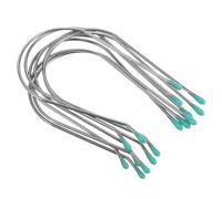 UKCOCO 8pcs Electric Heating Curling Clips for Hair Rollers U-shaped Hot Roller Clips Hair Curler Accessories Quick Styling