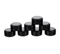 UKCOCO 8pcs Eyeshadow Organizer Case Empty Makeup Storage Container for Travel Durable White Eyeshadow Holder for Cosmetics Dressing Table Organization