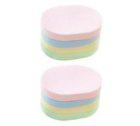 UKCOCO 8Pcs Facial Cleaning Sponges Skin Friendly Makeup Removal Pads for Gentle Exfoliation for Travel and Daily Use Random Color Selection Random Color