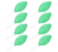 UKCOCO 8pcs Green Camera Lens Air Blower Dust Cleaner with Compressed Air for Gardening Plant Cleaning and Electronic Keyboard Maintenance Random Color