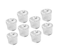 UKCOCO 8Pcs Miniature Doll House Decorative Candy Jar Ornaments PVC Micro Landscape Decorations for Creative Home Decor and Dollhouse Accessories