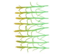 UKCOCO 8pcs Miniature Wheat Plants Plastic Model Railroad Scenery