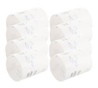 UKCOCO 8pcs Plastic Candle Shades Cylinder Covers for Small Candles Delicate Protective Tubes Soft Light Diffusion and Home Décor