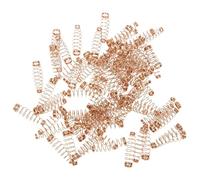 UKCOCO 90pcs Upright Piano Spare Parts Golden Brass Wire Springs with Good Elasticity Replacement Part for Piano Repair and Maintenance Accessories
