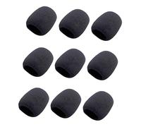 UKCOCO 9pcs Microphone Windscreen Covers Noise-canceling Protectors for Handheld Mics Breathable and Elastic Design for Singing and Recording
