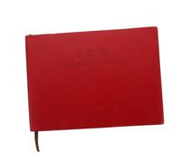 UKCOCO Accounting Book Form Handbook with 320 Pages Red Universal Bookkeeping for Business Transactions
