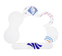 UKCOCO Acrylic DIY Horseshoe Zero Purse Template with Precision Cut and Weather Ability, Pattern Cutting Template for Professional Coin Purse Making and Leather Craft