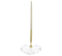 UKCOCO Acrylic Heart Signing Pen with Stand for Wedding Guest Book Ceremony