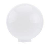 UKCOCO Acrylic Outdoor Lamp Shade Cover White Globe Lampshade with Decoration and Eyesight Protection, Simple Style Handmade Chandelier Wall Lamp Accessory for Dining Room and Garden