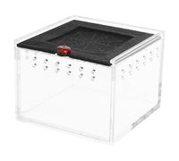 UKCOCO Acrylic Reptile Breeding Box for Spiders and Arachnids with Ventilation and Good Viewing, Suitable for Transporting and Raising Animals in Secure Enclosures