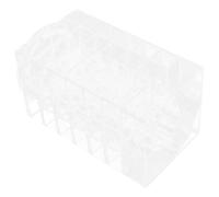 UKCOCO Acrylic Rotating Lipstick Organizer with 53 Compartments and Five-side Large Capacity for Efficient Storage and Display on Dressing Table, Elegant Desktop Makeup Organizer