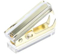 UKCOCO Acrylic Staple Remover Marble Texture, Portable Handheld Labor-Saving Stapler Puller for Office and School Supplies, Lightweight Nail Lifting Staple Removing Tool for Desktop Use