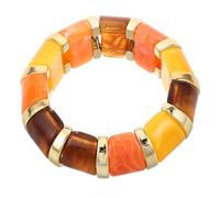 UKCOCO Acrylic Stretch Bracelet for Women Featuring Irregular Geometric Shape Flexible Fit and Lightweight Design, Modern Minimalist Style a Mother Day Present