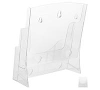 UKCOCO Acrylic Wall Mounted File Organiser for Reports and Books, Office