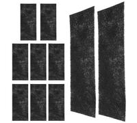 UKCOCO Activated Carbon Fiber Air Conditioning Filters 3mm X 11 X 25cm 10pcs Air Vent Dust Filter Sheets for HVAC